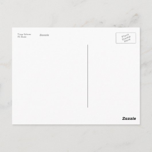 Halloween Dance Briefkaart (Achterkant)