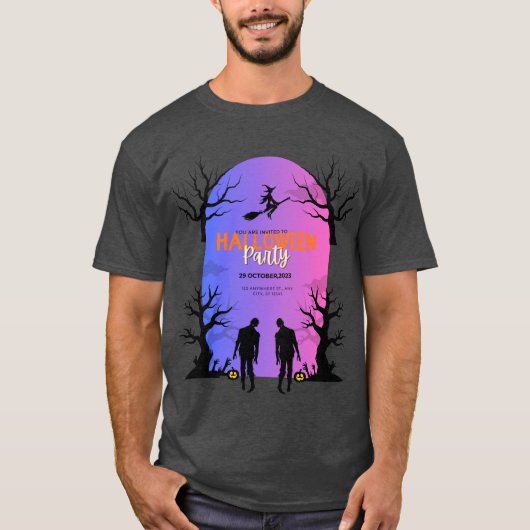 Halloween Dance in the Castle T-shirt (Voorkant)