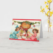  Halloween Dance Kaart (Gele Bloem)