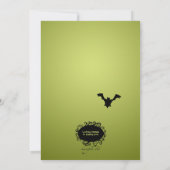 Halloween Dance Party Uitnodiging (Achterkant)