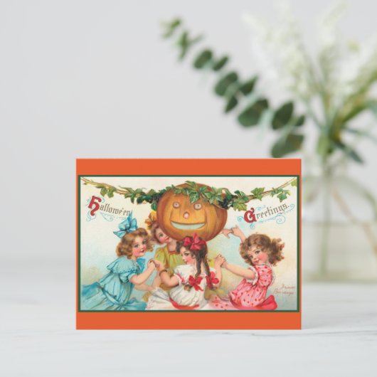  Halloween Dancers Briefkaart (Staand voorkant)