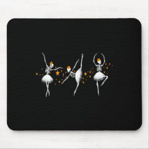Halloween Dancing Skeleton Ballerina Ballet Vrouwe Muismat