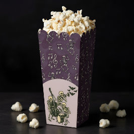 Halloween Dancing Skeleton Muzieknoten Bedankdoosjes