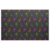 Halloween Dancing Skeletons Stof (Fat Quarter)