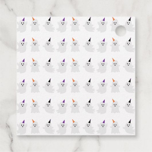 Halloween Dank u Label (Achterkant)