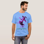 Halloween dansende heks t-shirt (Voorkant volledig)