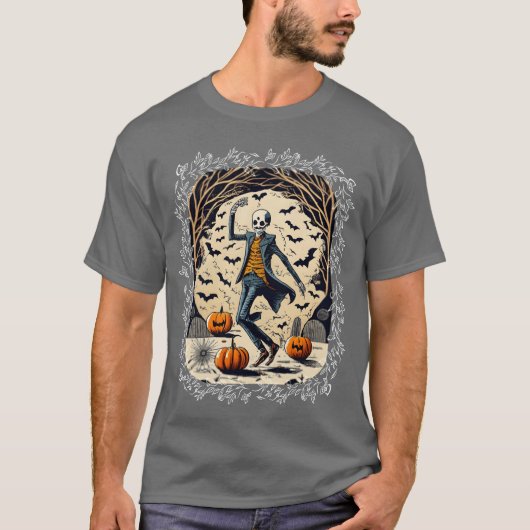 Halloween danseres vriend t-shirt (Voorkant)