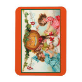  Halloween dansers Magneet (Verticaal)