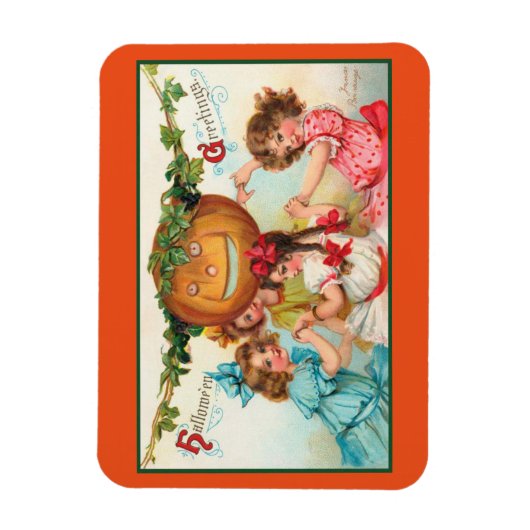  Halloween dansers Magneet (Verticaal)