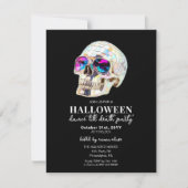 Halloween dansfeest voor volwassenen aankondiging (Voorkant)
