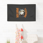 Halloween Dansleraar Spookstappen Spandoek (Insitu)