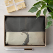 Halloween Dark Fairy met pompoen en schedel Tissuepapier (Geschenk)