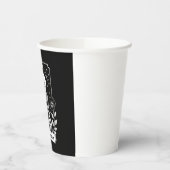 Halloween Dark Gothic Skeleton Overthinker Papieren Bekers (Links)