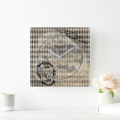 Halloween Dark Occult  Vampire Vierkante Klok (Huis)