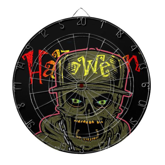 Halloween Dart Board Dartbord (Voorkant)