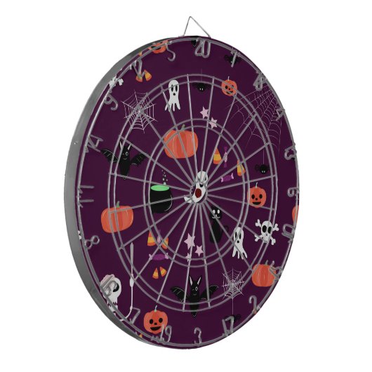 Halloween Dartbord (Voorkant Links)
