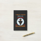 Halloween dat ik klaar ben voor Halloween Post-it® Notes (Op bureau)