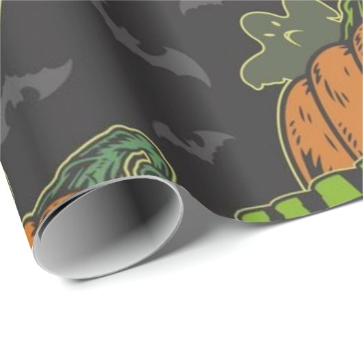 Halloween Dat is een heikel denkpatroon Cadeaupapier (Rol Hoek)