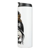 Halloween Day 2021 Halloween Leopard Mom Thermosbeker (Geroteerd rechts)