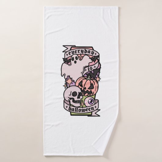 Halloween Day Badhanddoek (Badhanddoek)