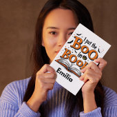 Halloween Day Custom Name Notitieboek voor schrijv