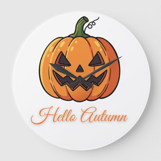 Halloween Day October Grote Klok (Voorkant)
