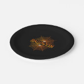 Halloween Day Papieren Bordje (Gekanteld)