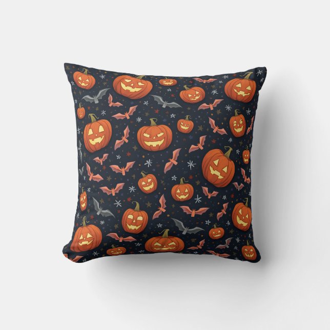 Halloween Day Patroon Kussen (Voorkant)