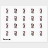 Halloween Day Ronde Sticker (Vel)