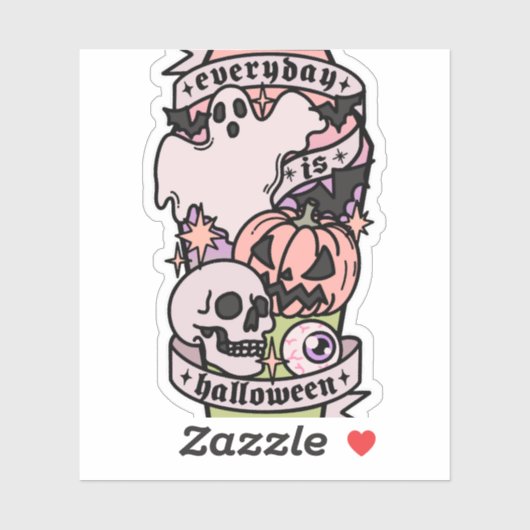 Halloween Day Sticker (Vel)