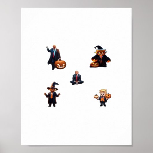 Halloween Day - Trumpkin Classic Poster (Voorkant)