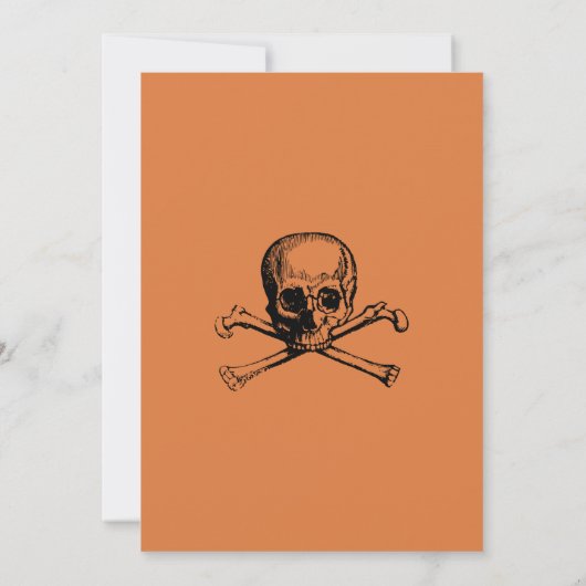  Halloween DC Party Kaart (Achterkant)