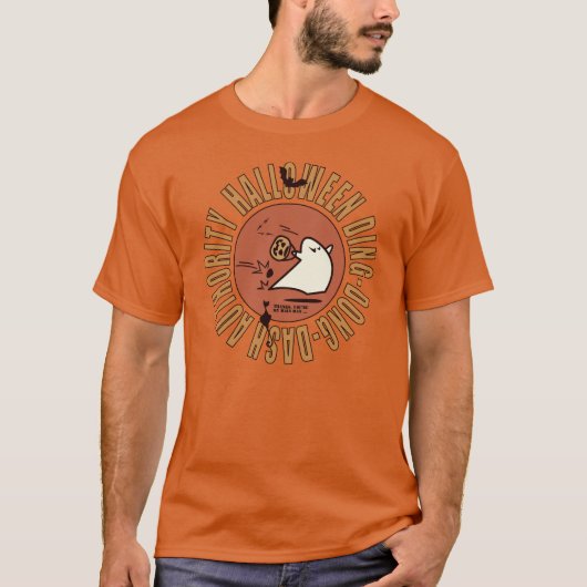 Halloween DDD autorembleem met kattenmeme T-shirt (Voorkant)