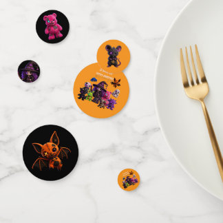 Halloween - De Bemanning van Kleine Monsters Confetti