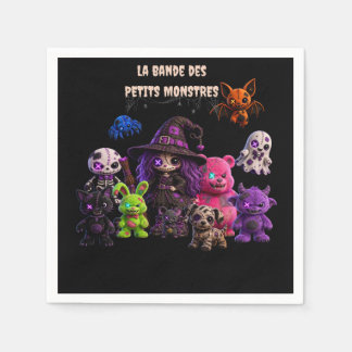 Halloween - De bende van kleine monsters Servet