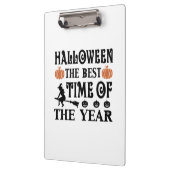 Halloween de beste tijd van de jaardag klembord (Links)