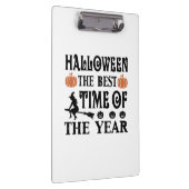 Halloween de beste tijd van de jaardag klembord (Rechts)