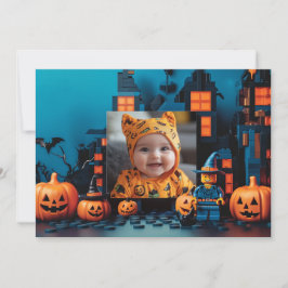 Halloween de "Brick-or-Treat" Kaart