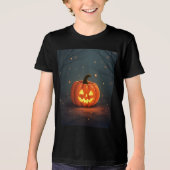 Halloween, de dag voor Allerheiligen Tri-Blend Shirt (Voorkant)