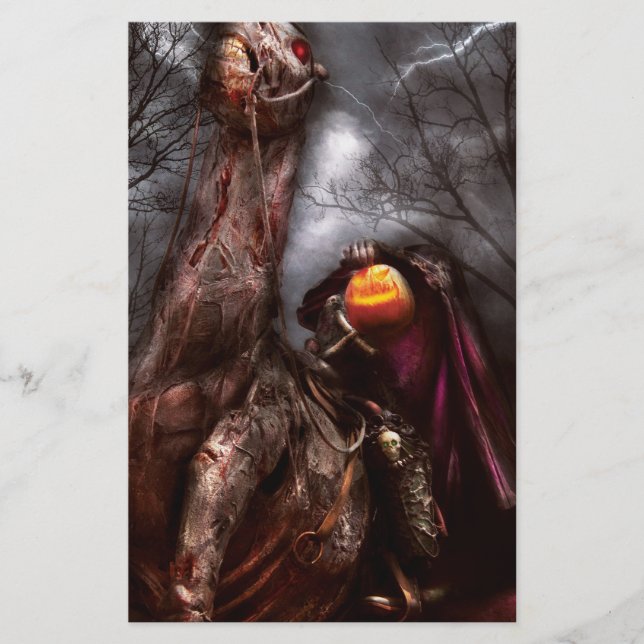 Halloween - de headless Horseman (Voorkant)