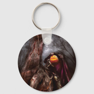 Halloween - de headless Horseman Sleutelhanger