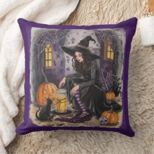Halloween, De Heks ,Haar Toverdrank ,en de Middern Kussen