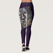 Halloween, De Heksenzwarte Brouwsel  Leggings (Achterkant)