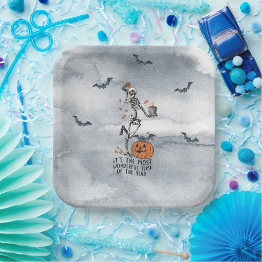 Halloween - De meest wonderbaarlijke tijd van het  Papieren Bordje (Feest)