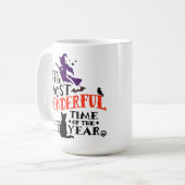 Halloween de mooiste tijd van het jaar koffiemok (Voorkant links)