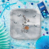 Halloween - de mooiste tijd van het jaar papieren bordje (Feest)