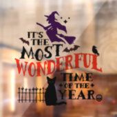 Halloween de mooiste tijd van het jaar raamsticker (Vel 2)