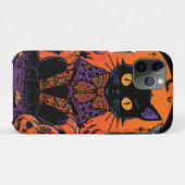 Halloween,De Pompelmoespatch Prowler,Zwarte Kat Case-Mate iPhone Case (Achterkant (horizontaal))