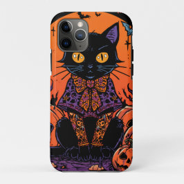 Halloween,De Pompelmoespatch Prowler,Zwarte Kat Case-Mate iPhone Case