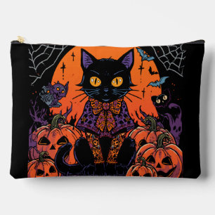 Halloween,De Pompoenveld Plaaggeest ,Zwarte Kat Etui